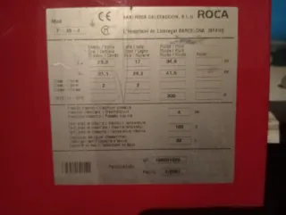 Carcasas caldera de carbón roca p30