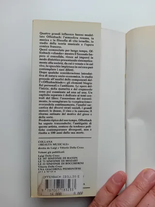 Offenbach.Idillio e parodia di Robert Pourvoyeur