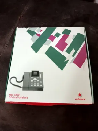 Teléfono de oficina Vodafone gris