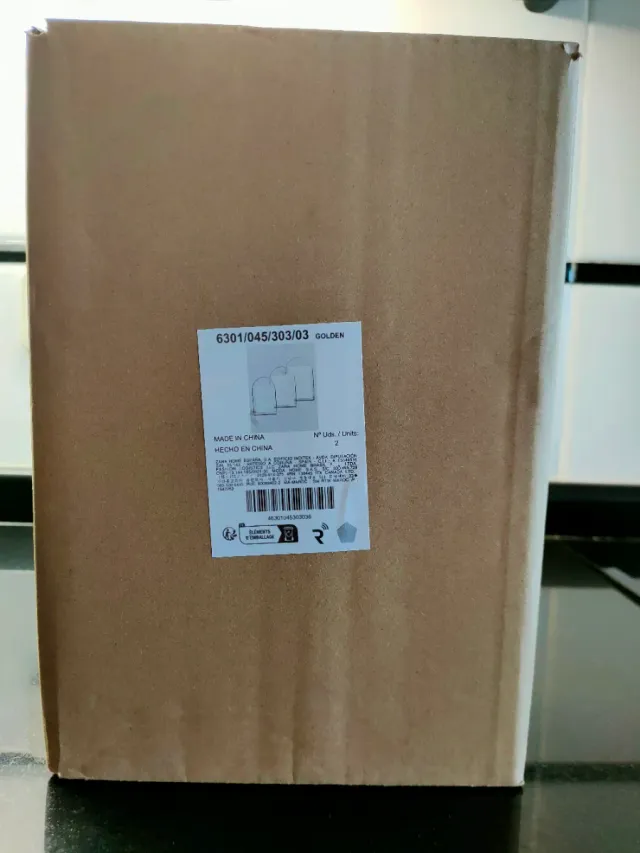 Marco foto arco dorado Zara Home