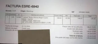 Bolso de oficina STILORD marrón