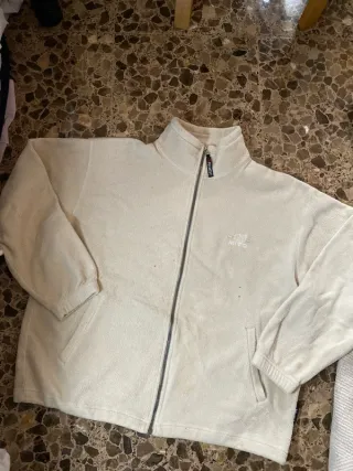 Forro polar Mitto beige Y2K retro