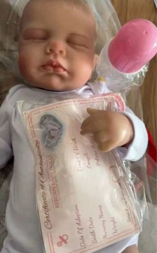 Muñeca Bebé Reborn Silicona Vinilo 50cm