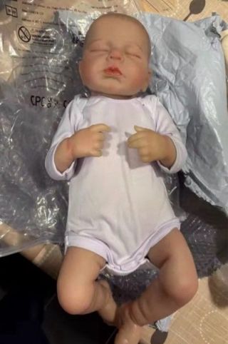 Muñeca Bebé Reborn Silicona Vinilo 50cm