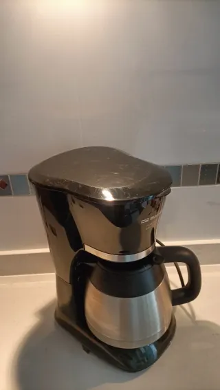 Cafetera Goteo 12 Tazas Negra