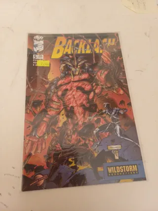 7 números sueltos del cómic Backlash+ regalo 2 +