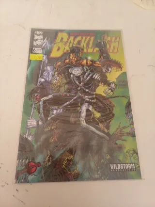 7 números sueltos del cómic Backlash+ regalo 2 +
