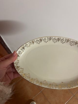 Vassoio porcellana Bavaria Johann Seltmann