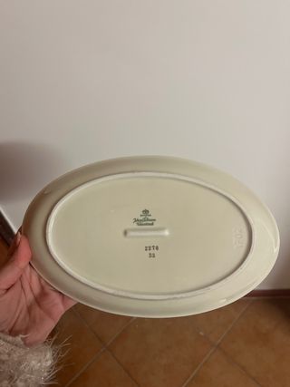 Vassoio porcellana Bavaria Johann Seltmann
