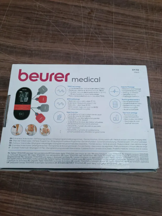 Beurer EM 59 heat Electroestimulador TENS/EMS