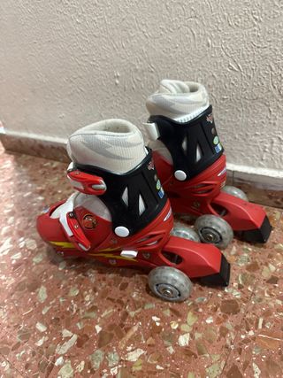 Patines Cars Talla Ajustable