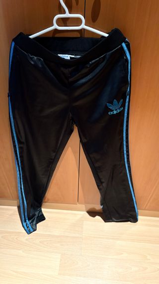 Chándal Adidas Negro y Azul