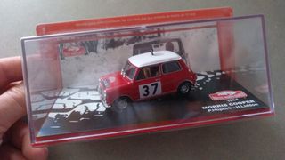 Maqueta Mini Cooper Rally Monte Carlo 1/64