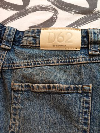Falda pantalón D62 azul