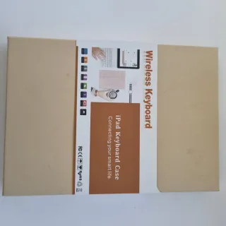 Funda Teclado Español iPad COO Azul Oscuro