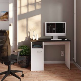 Mesa de Oficina LEVIRA Lauter 100x72 Negra