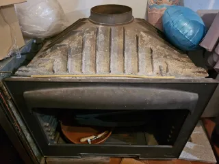 Barbacoa Hierro Fundido con Luz Interior