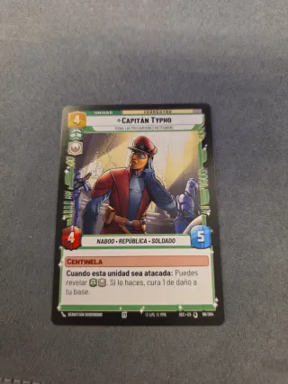 Star Wars Unlimited Capitán Typho