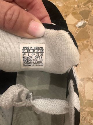 Zapatillas Adidas Campus Negras y Blancas