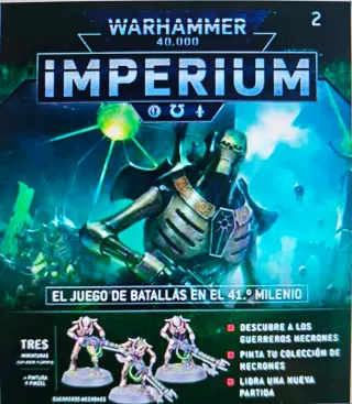 Warhammer 40000 Imperium n°2 , 3 Necrones