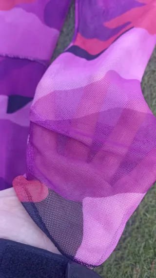 Vestido camuflaje morado s/m