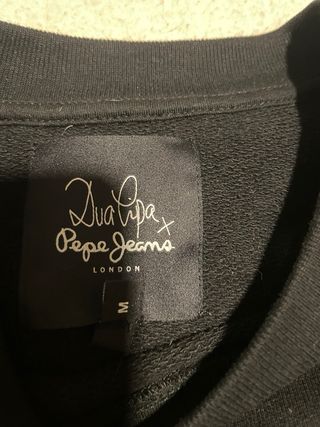 Sudadera Pepe Jeans Dua Lipa Negra