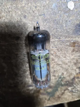 Válvula UL41 radio antigua de valvulas