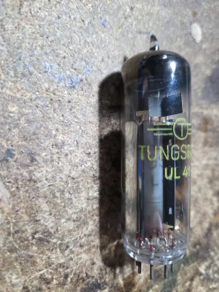 Válvula UL41 radio antigua de valvulas