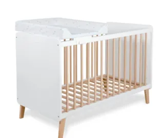 Cambiador Minicuna Estrellas Gris