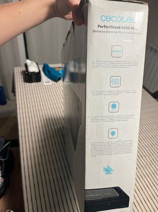 Cecotec PerfectSteak 4200 Way Barbacoa Eléctrica