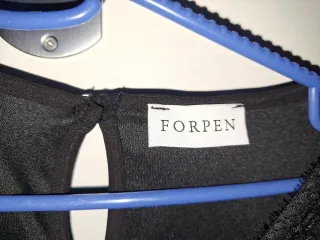 Abito nero maniche lunghe in tulle