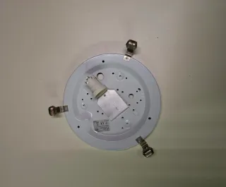 Coppia plafoniere in vetro