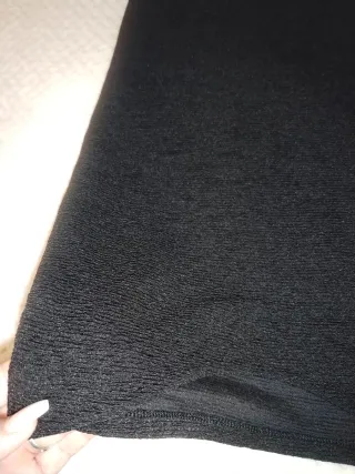 Vestido Negro Ajustado T-XS