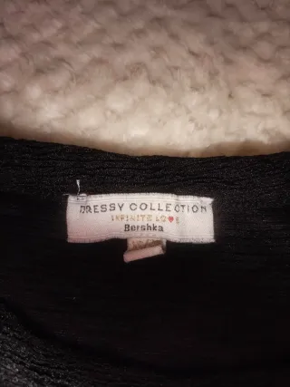 Vestido Negro Ajustado T-XS