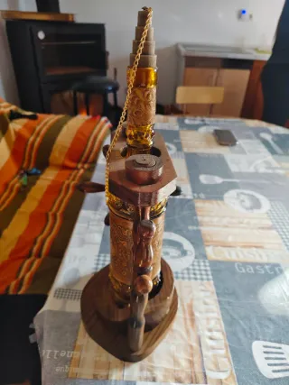 Botellero madera antiguo