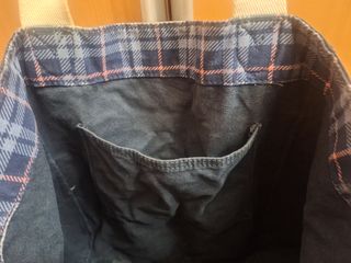 Bolsa Abercrombie & Fitch Azul Marino Grande