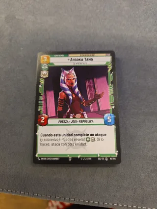 Star Wars Unlimited Ahsoka Tano Carta