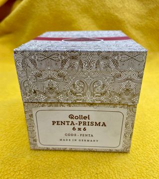 Visor camara Rollei: penta prisma Rolleiflex 6x6