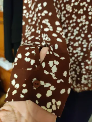 Camisa estampada mujer