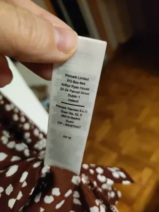 Camisa estampada mujer