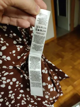 Camisa estampada mujer