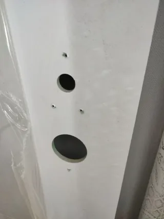 Panel Puerta Acorazada Blanco VT5