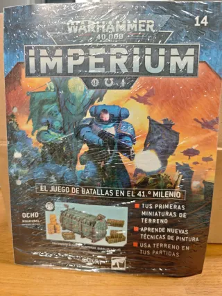 Warhammer 40000 Imperium n°14, 8 miniaturas