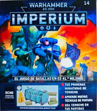 Warhammer 40000 Imperium n°14, 8 miniaturas