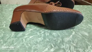 Scarpe polacchine in pelle cuoio