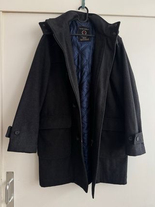 Abrigo de lana gris Tailor & Sons