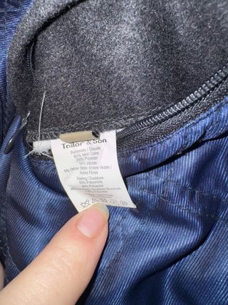 Abrigo de lana gris Tailor & Sons