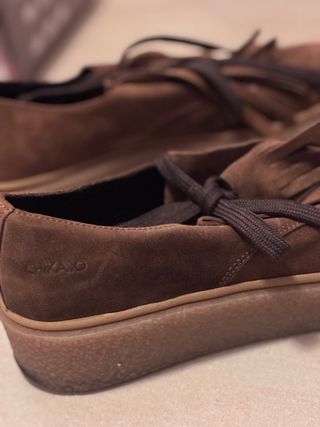 Zapatos planos Chika10 marrones