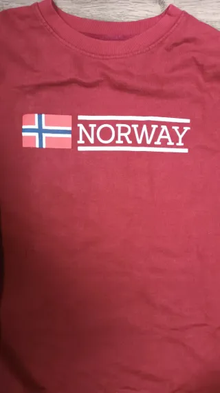 Sudadera NORWAY roja
