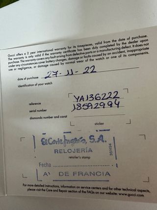 Reloj Gucci -  Dive 45 mm